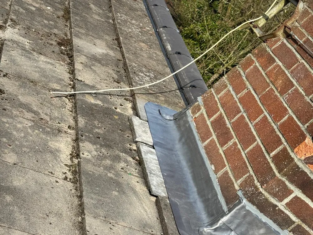 Roof cleaning in Wisbech by Big Red Roofing